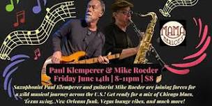 Saxophone & Guitar with Paul Klemperer & Mike Roeder at the Speakeasy