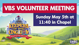 VBS Volunteer Meeting