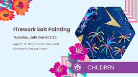 Fireworks Salt Painting