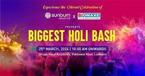 Sunburn Reload Holi Bash at Omaxe Royal Residency, Pakhowal Road, Ludhiana