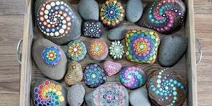 Mandala Rock Painting