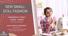 Sew Small: Doll Fashion (Main Library)