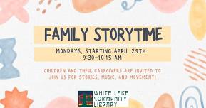 Family Story Time at the White Lake Library