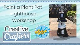 Paint a Plant Pot Lighthouse