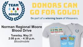 Norman Regional Moore Blood Drive