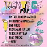 VINTAGE POP UP+ ART @ THE WHERE HOUSE BAR