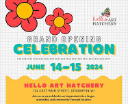 New Location: Ribbon Cutting and Grand Opening at Hello Art Hatchery