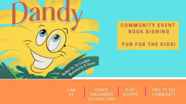 Local Kids Book Reading/Signing of DANDY!