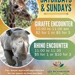 Animal Encounters at Lee Richardson Zoo