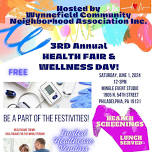 WCNA 3RD ANNUAL HEALTH FAIR & WELLNESS DAY