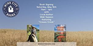 Book Signing with Walt Gasson