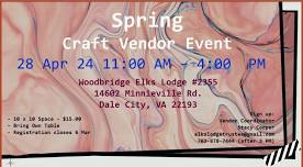 Spring Vendor Craft Event