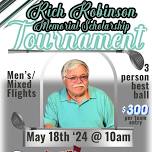 Rich Robinson Memorial scholarship Tournament