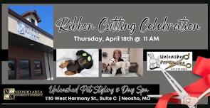 Ribbon Cutting @ Unleashed Pet Styling & Day Spa