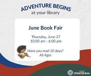 Owatonna Public Library: June Book Fair