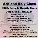 Ashland Holy Ghost Association parade San Lorenzo