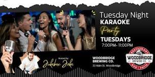 Karaoke at Woodbridge Brewing Co.,