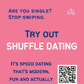 Shuffle Dating @ F The Bar — Fergusons Downtown