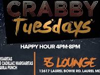 CRABBY TUESDAY HAPPY HOUR with KARAOKE