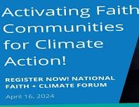 National Faith + Climate Forum 2024