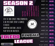 Toledo Pinball League - Season 2!