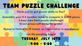 Team Puzzle Challenge