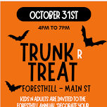 Foresthill Annual Safe Trunk r Treat