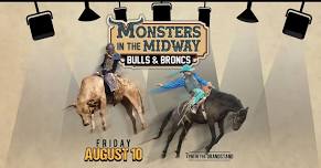 Monsters in the Midway Bulls & Broncs