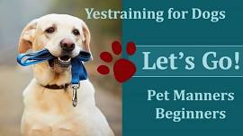 Pet Manners Beginners Course - WALCHA