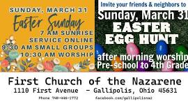 Easter Sunday at First Church of the Nazarene