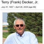 Memorial Service for Terry Decker Jr