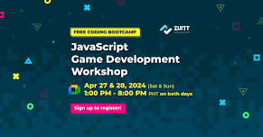 Free Coding Bootcamp: JavaScript Game Development Workshop