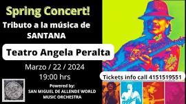 Santana Tribute [] Teatro Angela Peralta