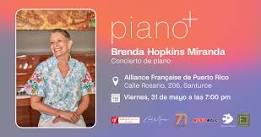 Piano+: Concierto de piano de Brenda Hopkins Miranda