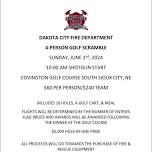 DCFD 4 person Golf Scramble