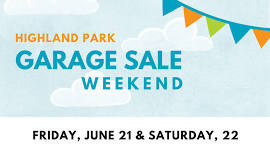 Neighborhood garage sale weekend