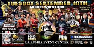 Yakima, WA - Micro-Wrestling All * Stars: Little Mania Rips Through the Ring!