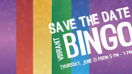 Save the Date: Vibrant Bingo