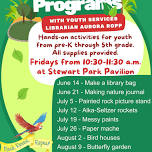 Children’s Summer Program at Stewart Park: Prek-5th grade