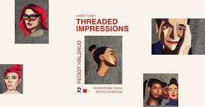 Threaded Impressions by Peggy Halsrud