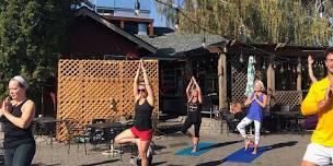 Yoga + Wine at Vindulac Winery