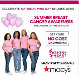 Macy's Westland Mall - Summer Breast Cancer Awareness