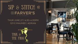 Sip & Stitch @ Farver’s