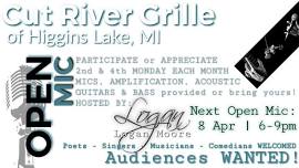 Open Mic at Cut River Grille!