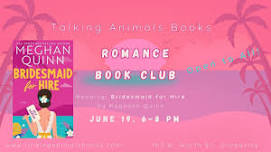 June Romance Book Club at Talking Animals Books