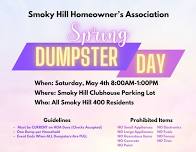 Smoky Hill HOA Dumpster Day