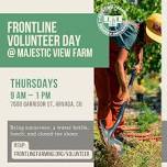 OPEN Volunteer Day @ Majestic View