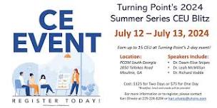 Turning Point Care Center – Summer Series: CEU Blitz