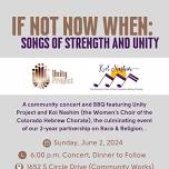 If Not Now When: Songs of Strength and Unity