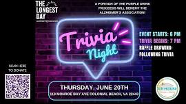 The Longest Day Trivia Night for Alzheimer's Association